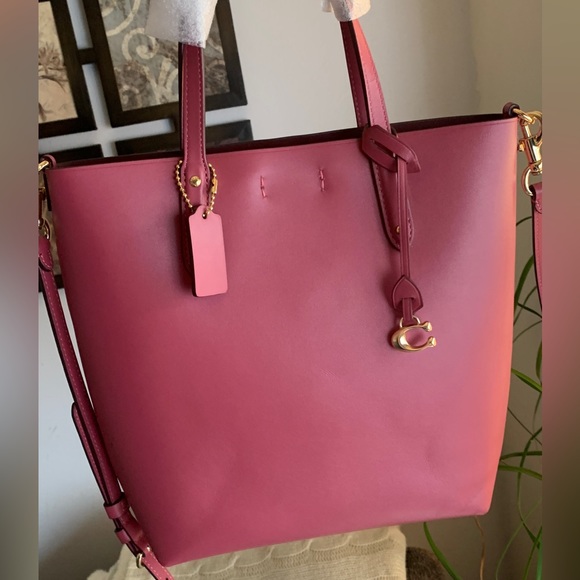 Authentic COACH 1941 refined calf leather double face magn closure Crosb/satchel - Picture 10 of 14